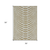 3' X 5' Brown and Ivory Abstract Indoor Outdoor Area Rug