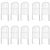 10Pcs Decorative Garden Fence Rustproof 