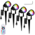 4Pcs Landscape Lights Color Changing Landscape