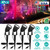 4Pcs Landscape Lights Color Changing Landscape
