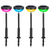 4Packs Solar Pathway Light 