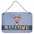 Welcome Design with Dog Wall or Door Hanging Prints - 638508000859