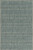 3' X 5' Teal Blue Geometric Indoor Outdoor Area Rug