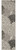 2' X 6' Gray Floral Indoor Outdoor Area Rug