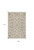 7' X 10' Gray And Ivory Floral Indoor Outdoor Area Rug