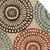 8' X 8' Beige Round Indoor Outdoor Area Rug