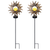 Solar Powered Sun Stake Lamp 