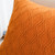 Burnt Orange Diamond Knit Pillowcases Soft Decorative Cushion Covers for Sofa, BedHome Dcor