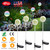 4Pcs Solar Powered Dandelion Garden Lights
