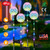 4Pcs Solar Powered Dandelion Garden Lights