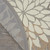 8' Round Gray And Ivory Round Floral Indoor Outdoor Area Rug