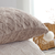 Diamond Knit Texture Brown Throw Pillowcase