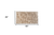 3' X 5' Taupe Non Skid Area Rug