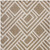 7' X 10' Beige and Ivory Geometric Indoor Outdoor Area Rug