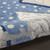 6' X 9' Blue And Gray Indoor Outdoor Area Rug