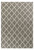 8' X 10' Dark Grey Hand Woven Diamond Pattern Indoor Area Rug