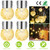 4Pack Solar Decorative Waterproof Garden Lanterns Outdoor Crystal Hanging Ball 