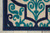 8' X 11' Blue And Ivory Moroccan Indoor Outdoor Area Rug
