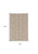 8' X 11' Ivory Abstract Indoor Outdoor Area Rug