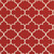 Red and Ivory Indoor Outdoor Area Rug