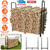 Firewood Log Rack 2500LBS Iron Wood Lumber Storage Stacking Rack
