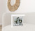 20x20 OliveGreen Offwhite Bird Blown Seam Broadcloth Animal Print Throw Pillow