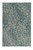 8' X 11' Teal Blue Abstract Indoor Outdoor Area Rug