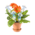 4Pcs Clear Glass Plant Watering Globes Iridescent Rainbow 