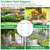 8Pcs Garden Plant Support Stake Half Round Iron Garden Plant