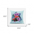 20x20 Blue Purple Brown Bird Blown Seam Broadcloth Animal Print Throw Pillow