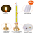 6 Packs Flameless Taper Candles