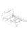 Solid Wood Twin Gray Upholstered Faux Leather Bed