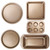 5Pcs Nonstick Bakeware Set 
