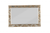 32" Gray Framed Accent Mirror