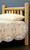 Natural Light Honey Finish Cedar Log Twin Headboard