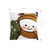 Festive Snowman Christmas Decorative Pillowcase