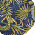 8' Round Blue Round Floral Handmade Indoor Outdoor Area Rug