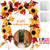 5.6ft Artificial Maple Leaf Garland Hanging Plant
