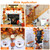5.6ft Artificial Maple Leaf Garland Hanging Plant