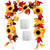 5.6ft Artificial Maple Leaf Garland Hanging Plant