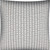 17" Taupe and White Striped Indoor Outdoor Throw Pillow Cover