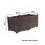 Raised Planter Box Vegetable Herb Flower Outdoor Plastic Plants Garden Bed Deepen