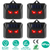 4Pcs Solar Predator Control Light 