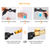 8 In 1 Foam Garden Hose Nozzle Soap Sprayer 
