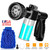 8 In 1 Foam Garden Hose Nozzle Soap Sprayer 