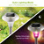 4Packs Solar Garden Lights 