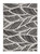 8' X 11' Black and White Abstract Indoor Outdoor Area Rug