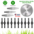 14Pcs Grass Trimmer Blades Accessories Weed Cutter