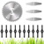 14Pcs Grass Trimmer Blades Accessories Weed Cutter