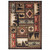 2' X 3' Gold and Ivory Power Loom Area Rug